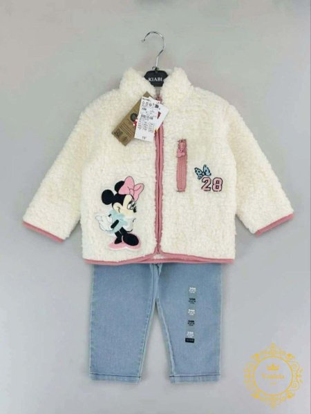 طقم بناتي بيبي من Kiabi