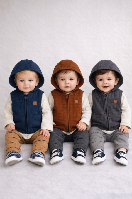 طقم بيبي ولادي فست مضرب