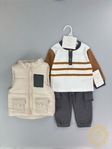 طقم بيبي ولادي مع فست واتربروف