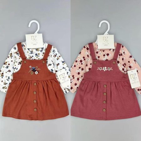 فستان قطعتين بيبي