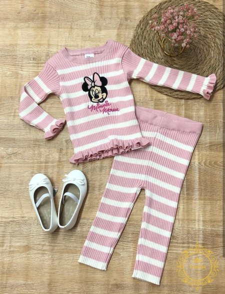 طقم بناتي ناعم Primark قطعتين