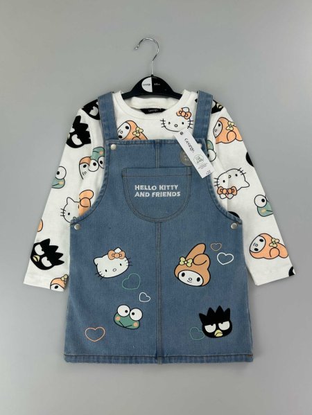 فستان جينز hello kitty شيالات