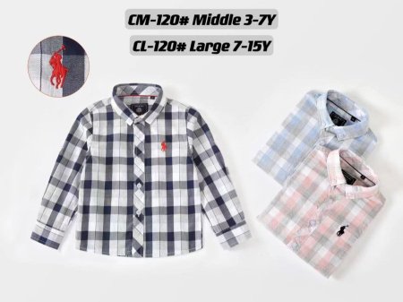 قميص POLO كاروهات كبير