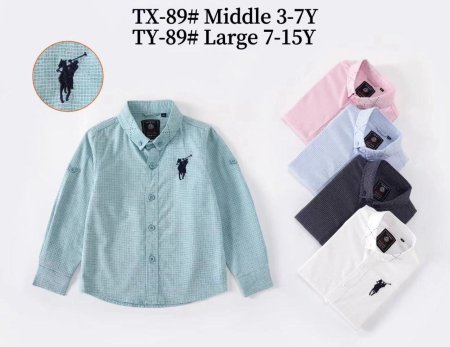 قميص POLO مربعات صغير