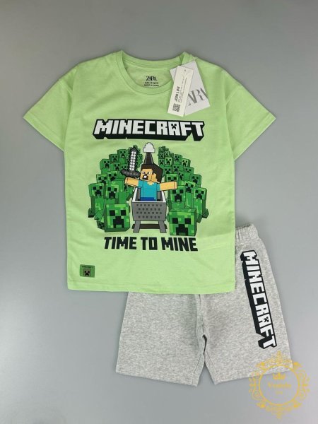 بدلة Minecraft صيفي Zara