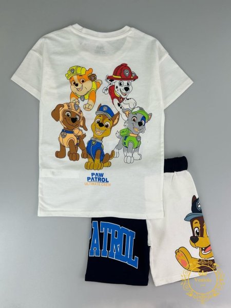 بدلة paw patrol صيفي zara/next