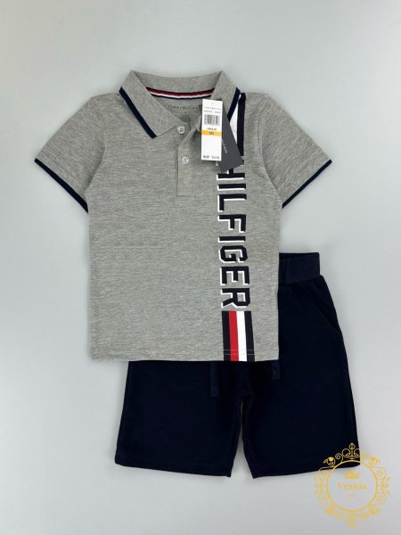 بدلة Tommy Hilfiger صيفي قبة ازرار