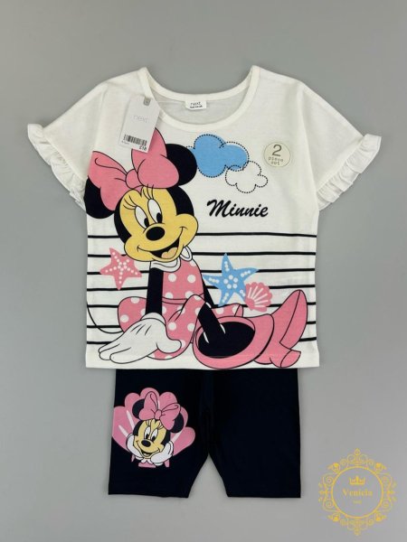 بدلة Minnie mouse صيفي zara/next