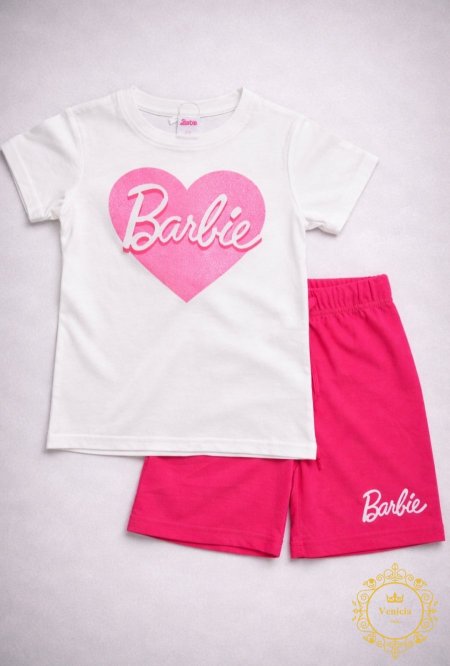 بدلة Barbie بناتي صيفي