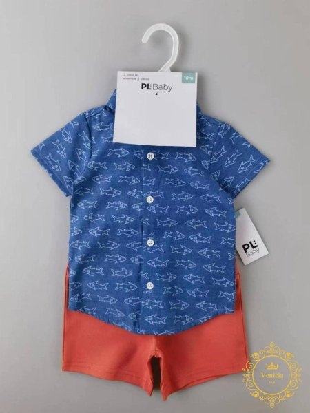 طقم ولادي قميص وشورت