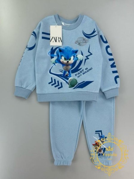 بدلة zara فوتر مصوف Sonic