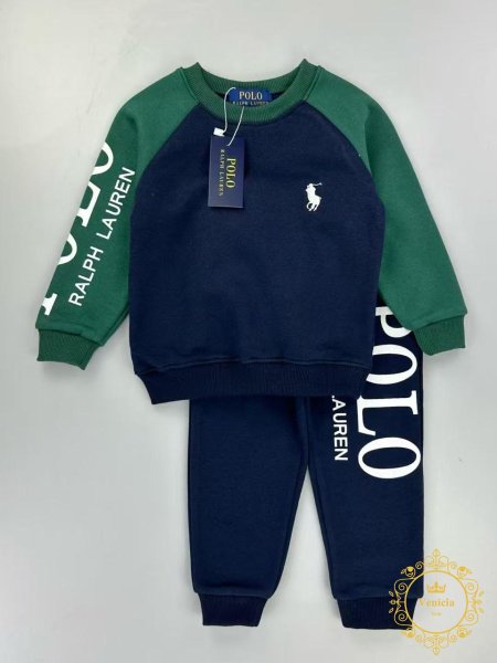 بدلة polo فوتر مصوف ولادي/ بناتي