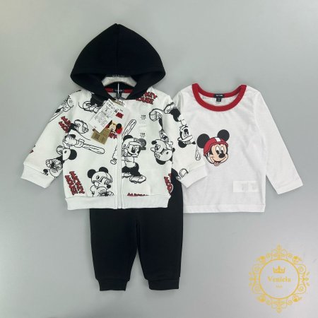 من KIABI طقم 3 قطع ولادي/ بناتي