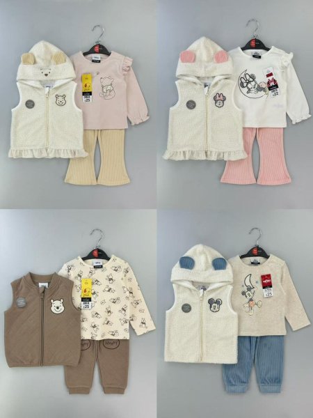 طقم بناتي/ ولادي مع فست