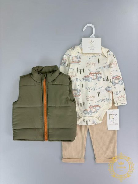 طقم ولادي 3 قطع