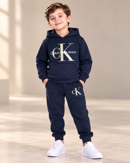 بدله ربيعي/ خريفي Calvin Klein ولادي/ بناتي