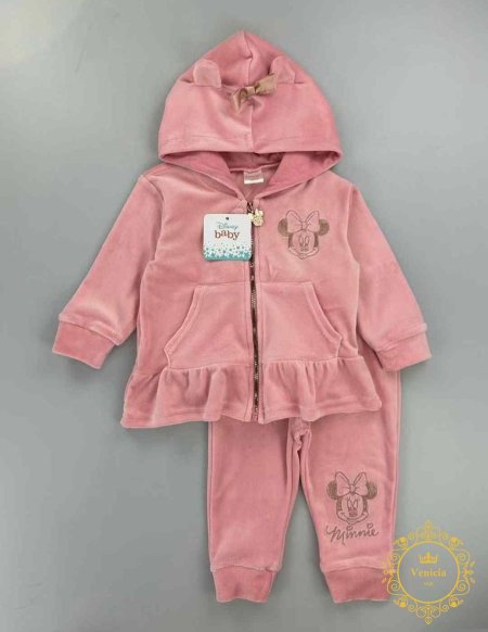 طقم بيبي مخمل بناتي