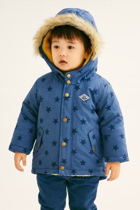 جاكيت مبطن فرو